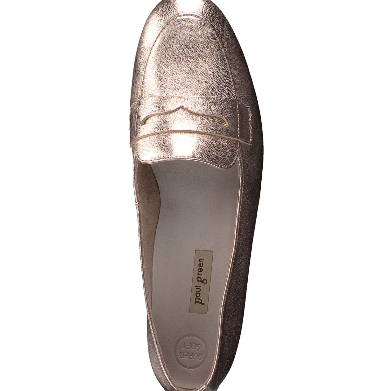 Paul Green SALE|Taffy Flat Rosato Nappa Metallic