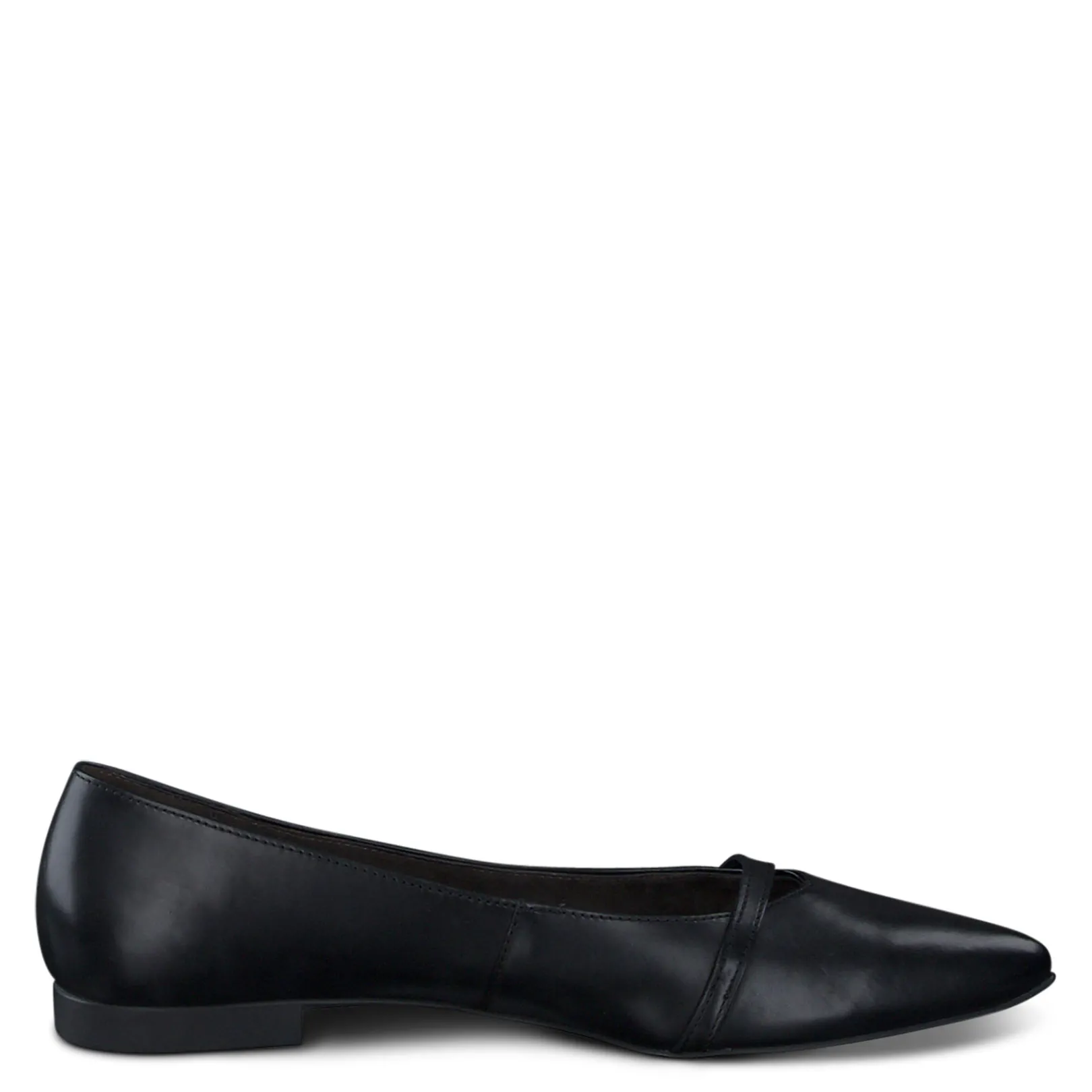 Paul Green LOAFERS/FLATS|Tahitian Flat Black Leather