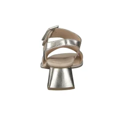 Paul Green SALE|Tanya Sandal Platino Metallic Nappa