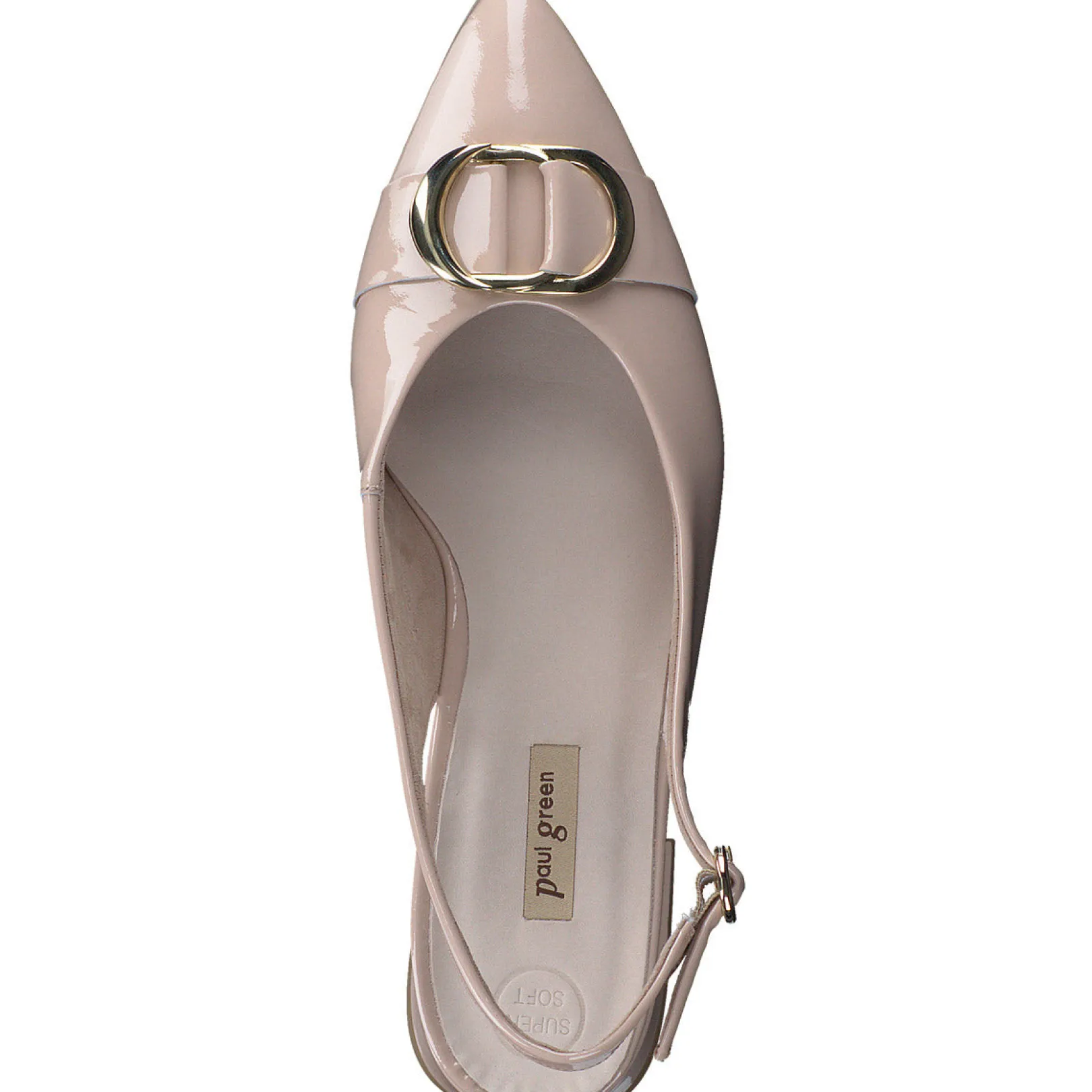 Paul Green LOAFERS/FLATS|SANDALS|Tara Flat Frappe Soft Patent