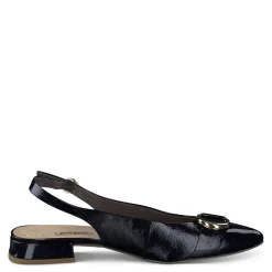 Paul Green LOAFERS/FLATS|SANDALS|Tara Flat Ocean Crinkled Patent