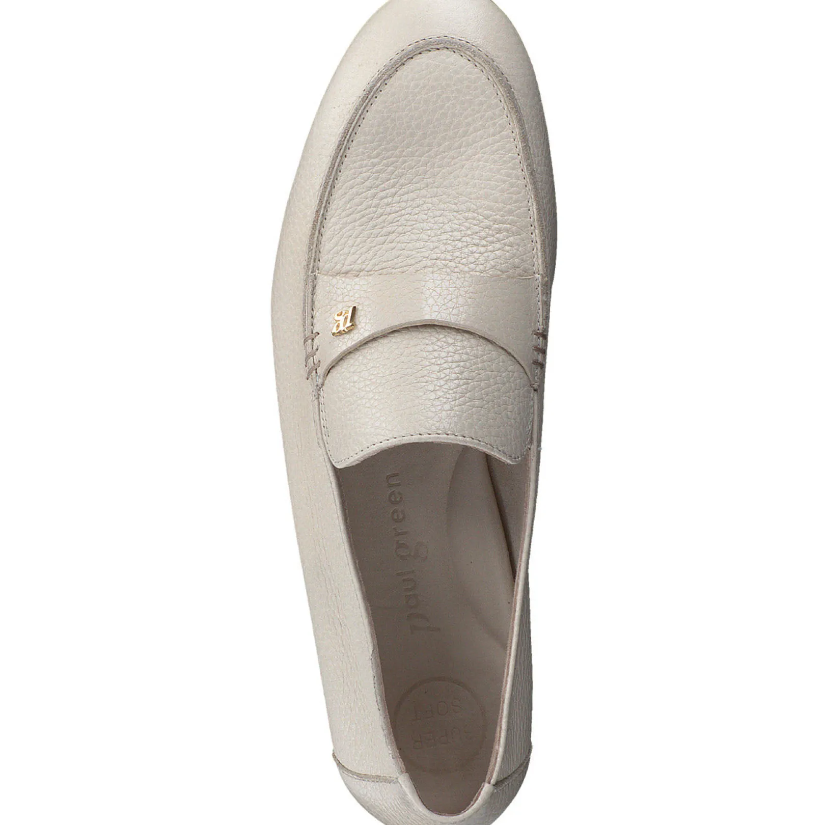 Paul Green BEST SELLERS|LOAFERS/FLATS|Taylor Flat Biscuit Grained