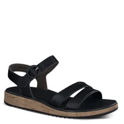 Paul Green SANDALS|Teegan Sandal Black Softnappa