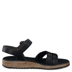 Paul Green SANDALS|Teegan Sandal Black Softnappa
