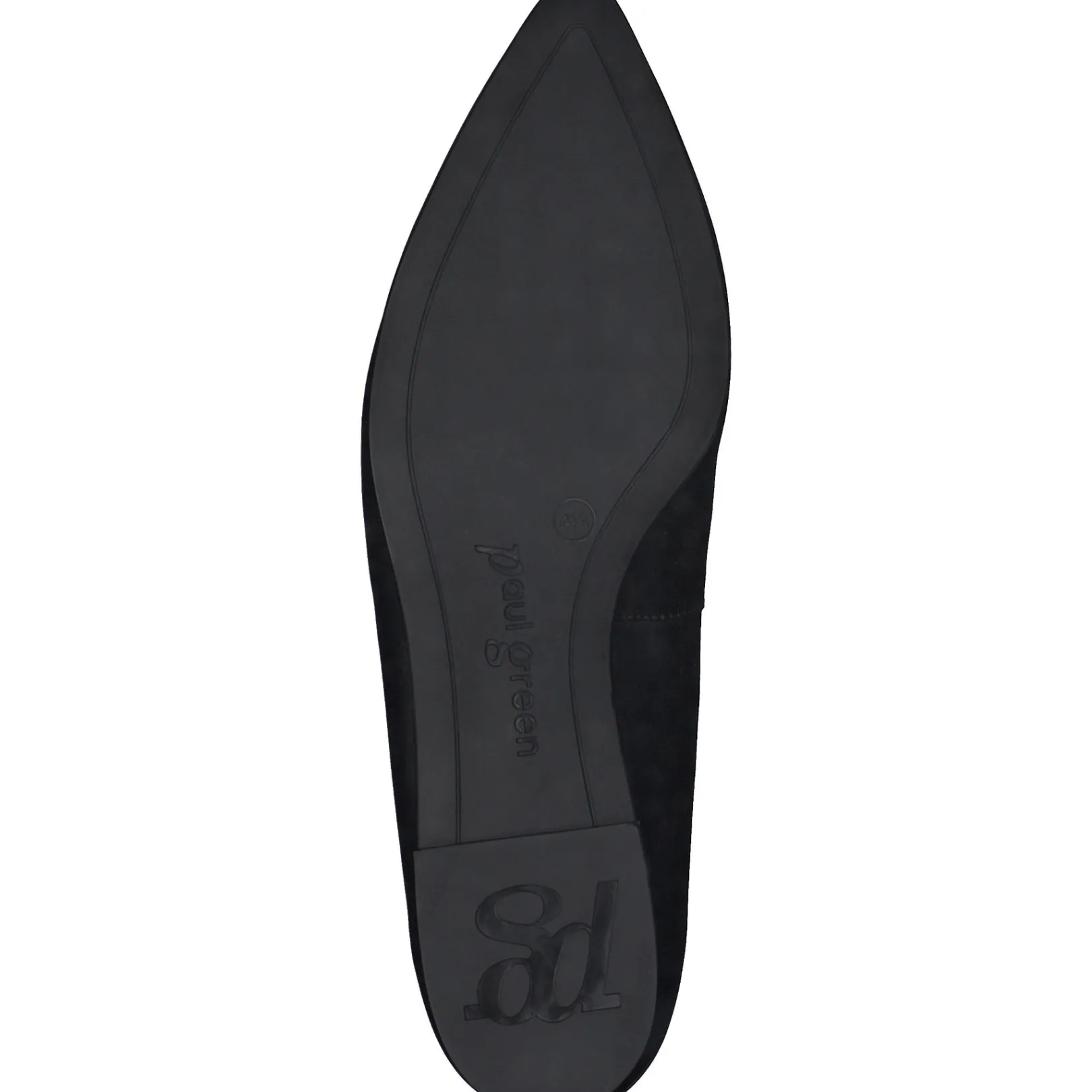 Paul Green LOAFERS/FLATS|Tia Flat Black Leather