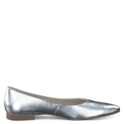 Paul Green BEST SELLERS|LOAFERS/FLATS|Tia Flat Alu Metallic Nappa