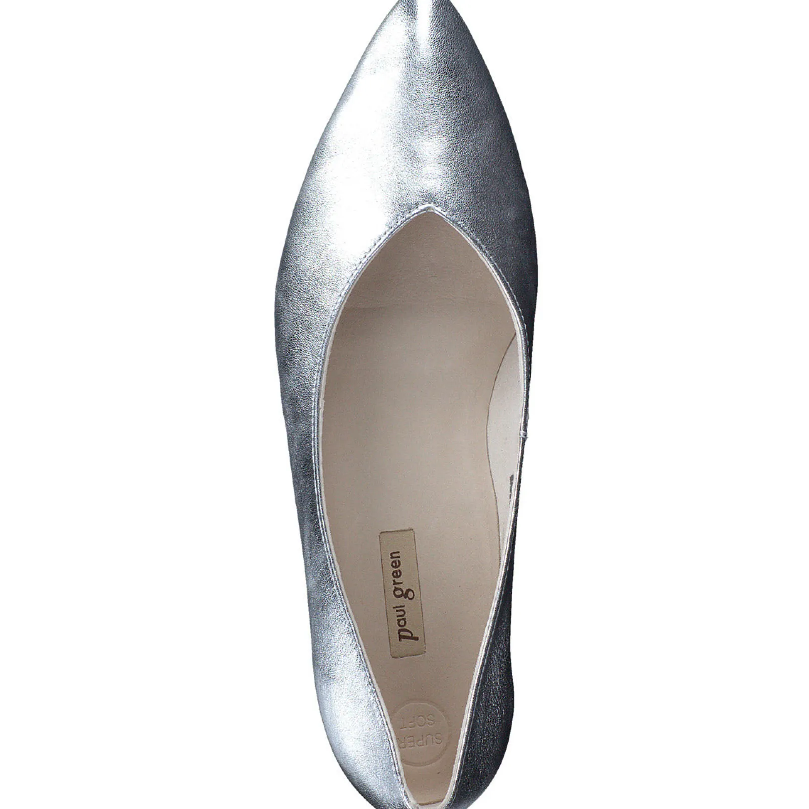 Paul Green BEST SELLERS|LOAFERS/FLATS|Tia Flat Alu Metallic Nappa