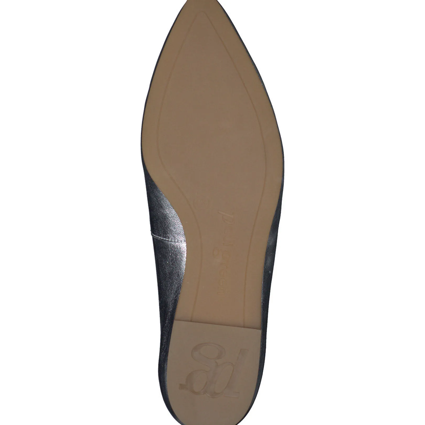 Paul Green BEST SELLERS|LOAFERS/FLATS|Tia Flat Alu Metallic Nappa