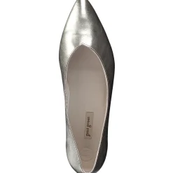 Paul Green LOAFERS/FLATS|Tia Flat Platino Metallic Nappa