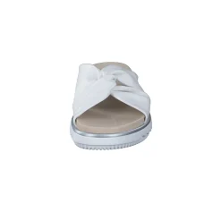 Paul Green SANDALS|Tiki Slide Sandal White Leather