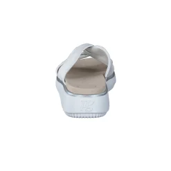 Paul Green SANDALS|Tiki Slide Sandal White Leather