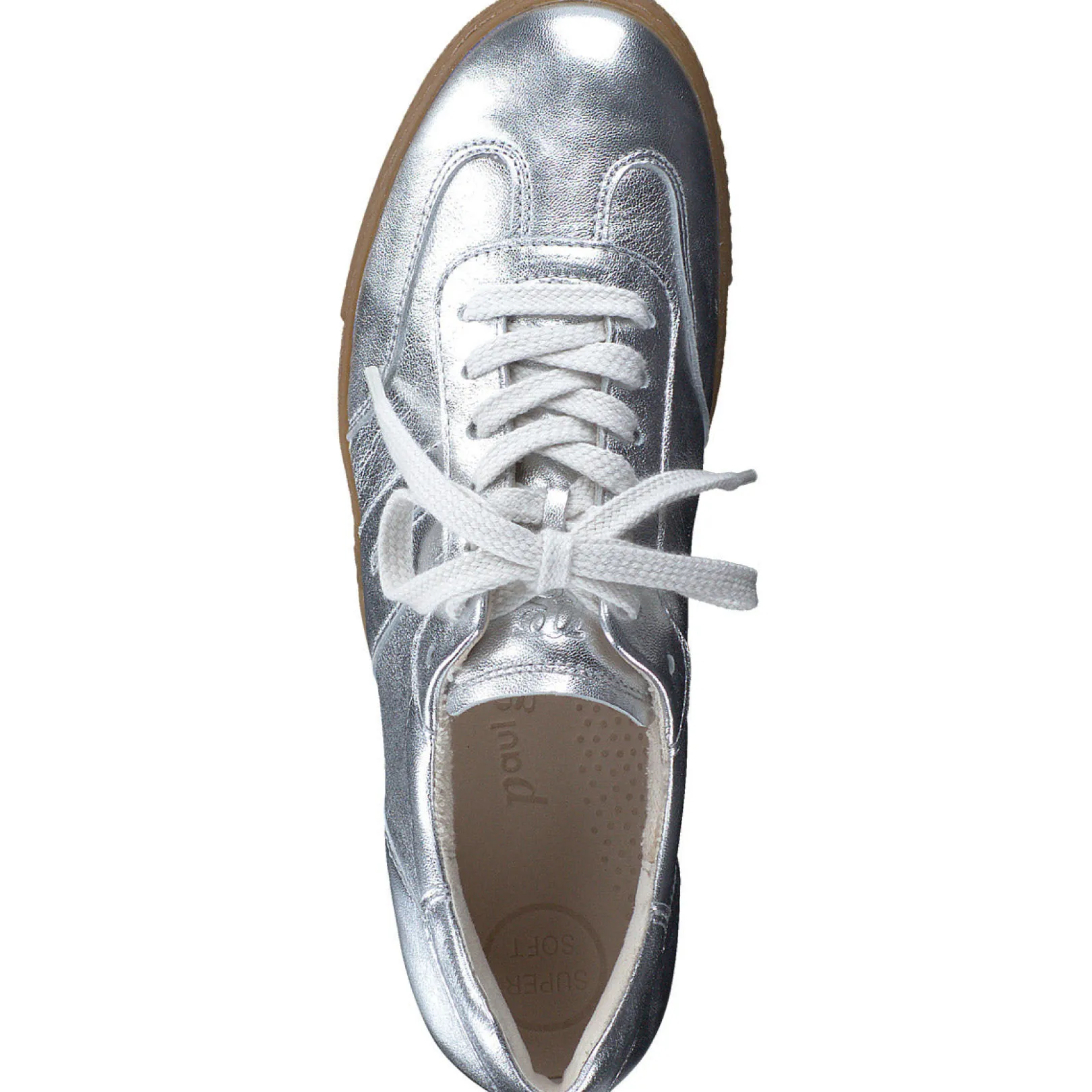 Paul Green SNEAKERS|Tilly Sneaker Alu Metallic Nappa