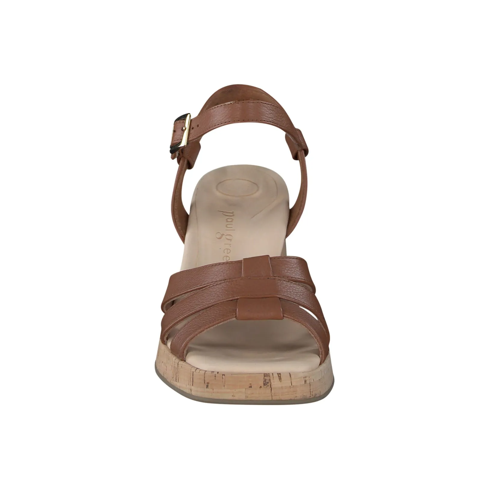 Paul Green SALE|Tina Sandal Cognac Leather