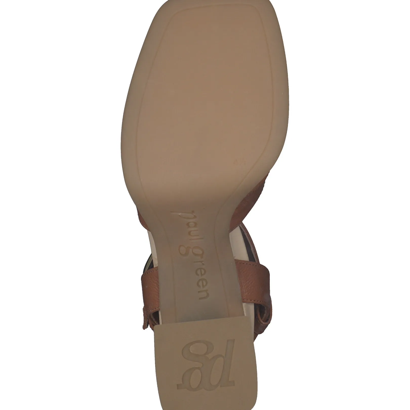 Paul Green SALE|Tina Sandal Cognac Leather