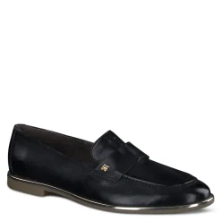 Paul Green LOAFERS/FLATS|Tio Flat Black Leather