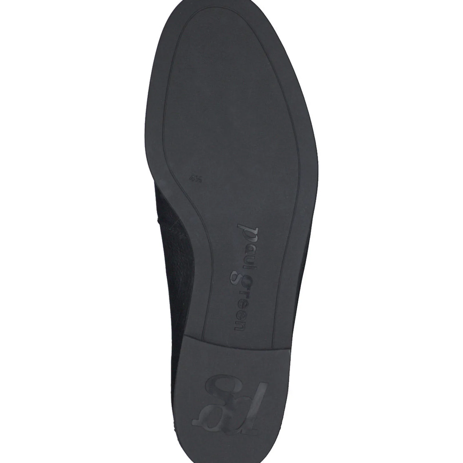 Paul Green LOAFERS/FLATS|Tio Flat Black Leather
