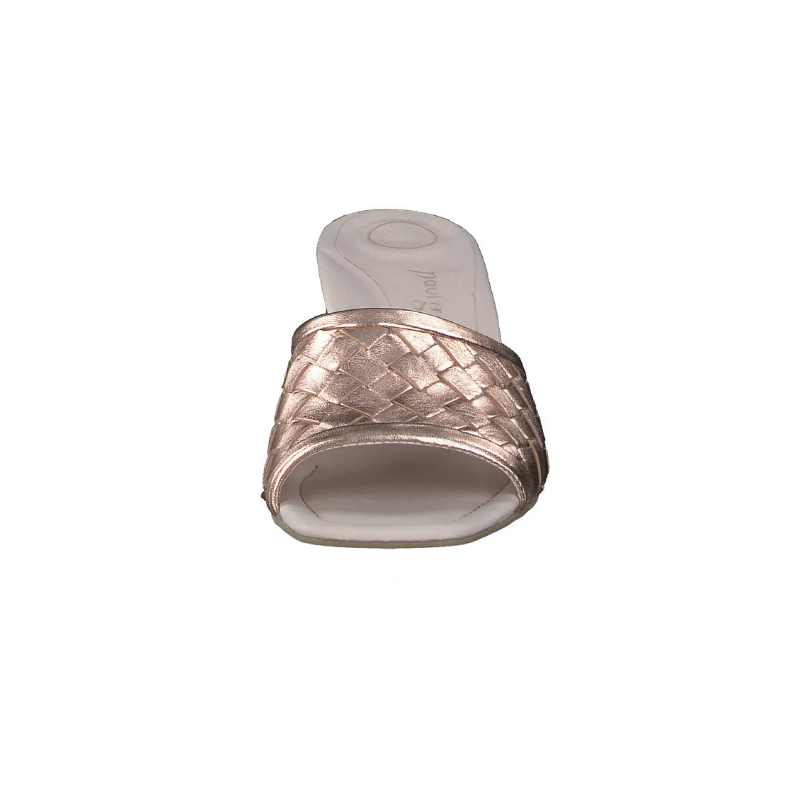 Paul Green SANDALS|Tisha Heel Rosato Nappa Metallic