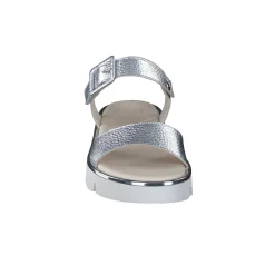 Paul Green SANDALS|Toby Sandal Silver Metallic Cervo