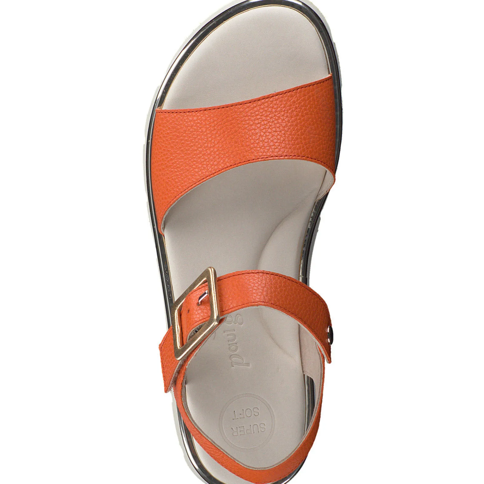 Paul Green BEST SELLERS|SANDALS|Toby Sandal Papaya Grained