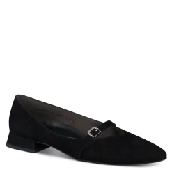 Paul Green LOAFERS/FLATS|Tootsie Flat Black Suede