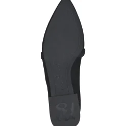 Paul Green LOAFERS/FLATS|Tootsie Flat Black Suede