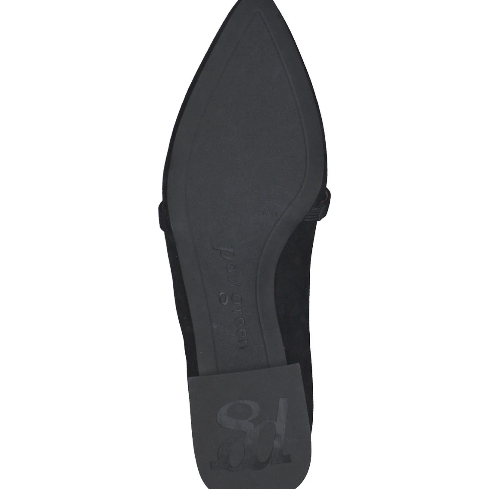 Paul Green LOAFERS/FLATS|Tootsie Flat Black Suede