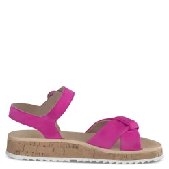 Paul Green SALE|Tuscan Sandal Flamingo Suede