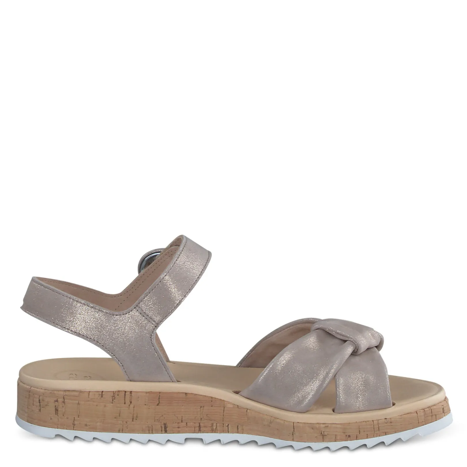 Paul Green SALE|Tuscan Sandal Cashmere Metallic Suede