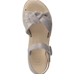 Paul Green SALE|Tuscan Sandal Cashmere Metallic Suede