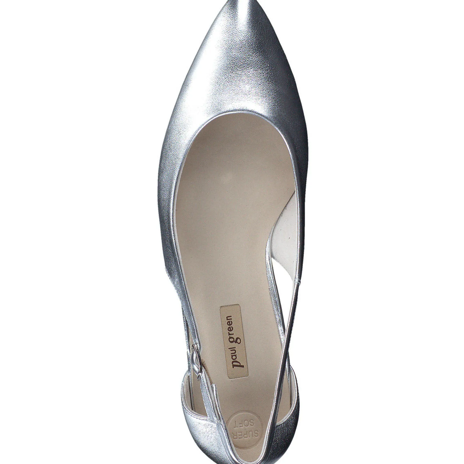 Paul Green LOAFERS/FLATS|Tyra Flat Alu Metallic Nappa