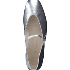 Paul Green LOAFERS/FLATS|Vanna Mary Jane Flat alu metallic nappa