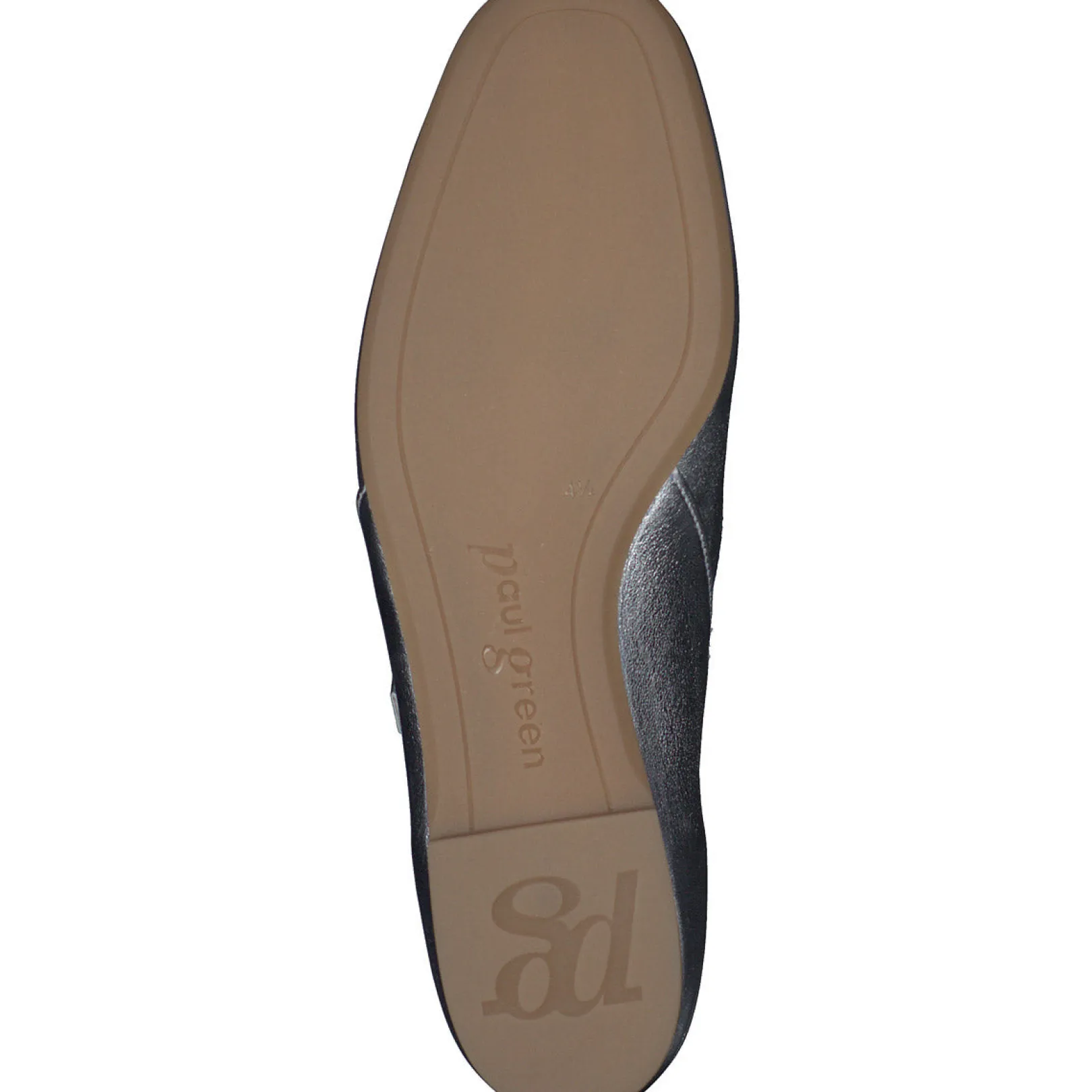 Paul Green LOAFERS/FLATS|Vanna Mary Jane Flat alu metallic nappa