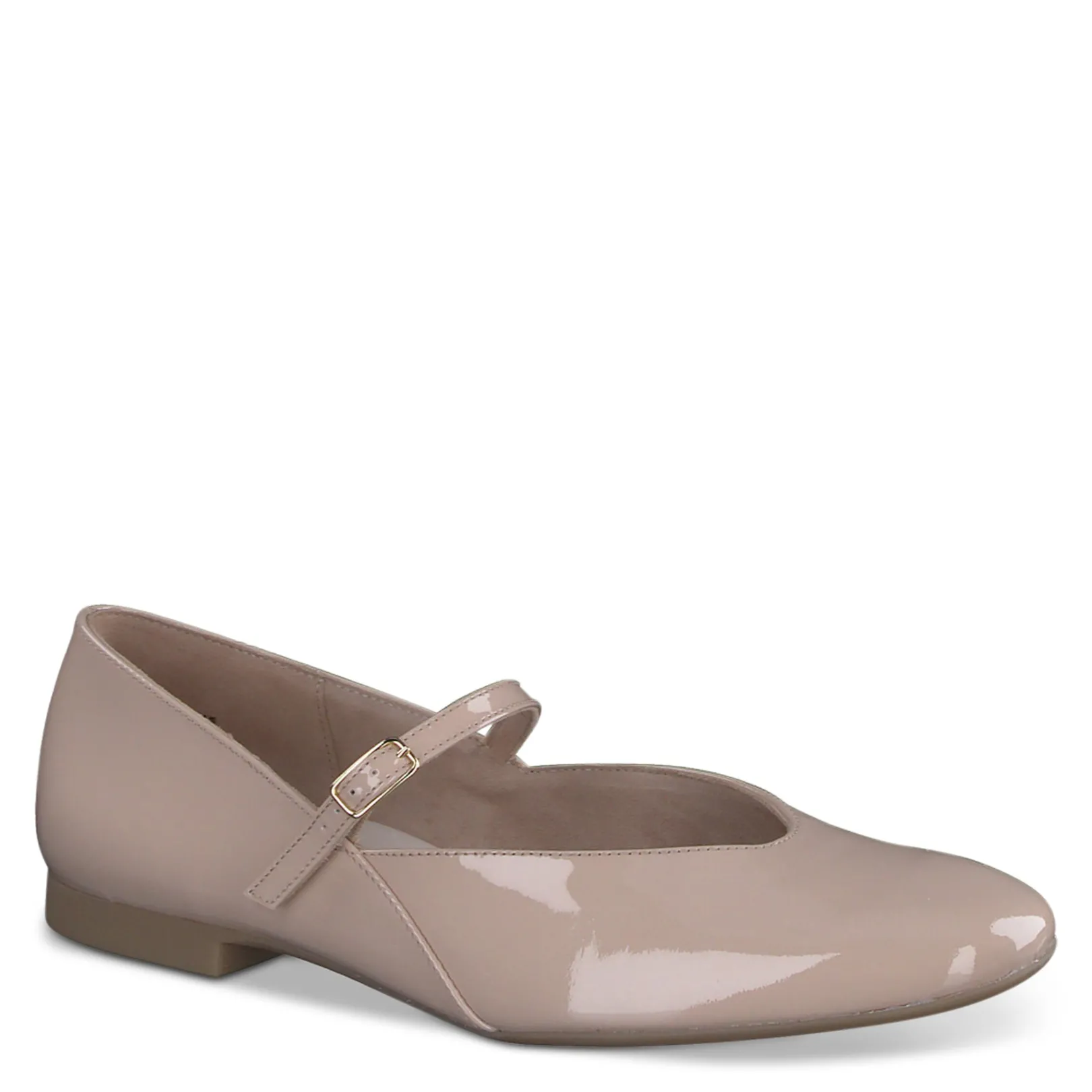 Paul Green LOAFERS/FLATS|Vanna Mary Jane Flat frappe soft patent