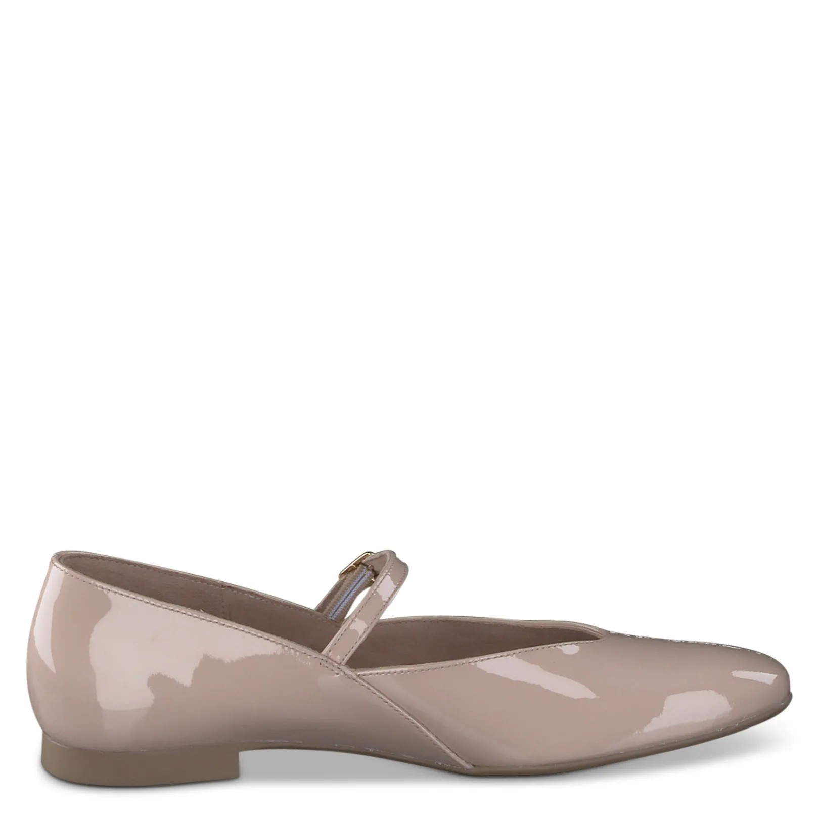 Paul Green LOAFERS/FLATS|Vanna Mary Jane Flat frappe soft patent